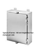 Enclosure, Electrical, Stainless Steel,  A48H3610SS6LP, Hoffman Brand - HOFA48H3610SS6LP, #1118