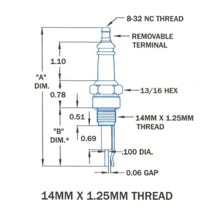 13047-1 - Spark Plug